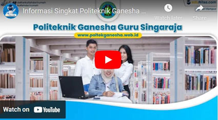 video profile Politeknik-Ganesha-Guru-Singaraja eduNitas