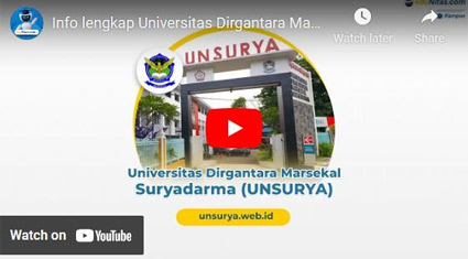 video profile UNSURYA eduNitas